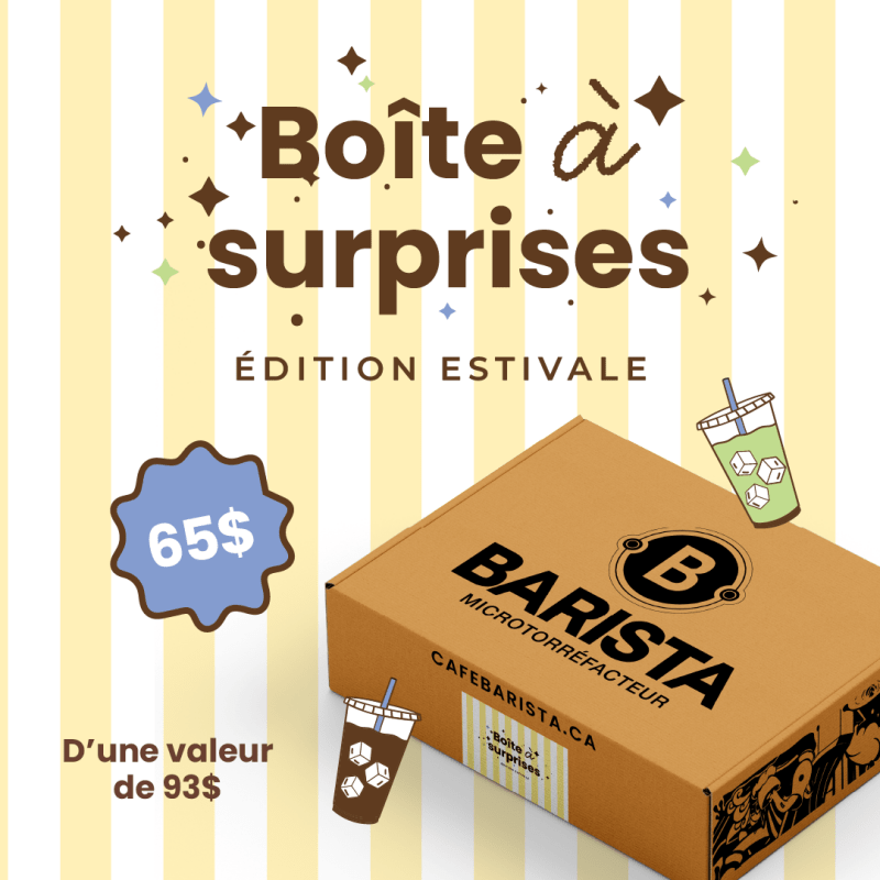 Boîte à Surprises - Édition Estivale - Cafe - Cafe Barista