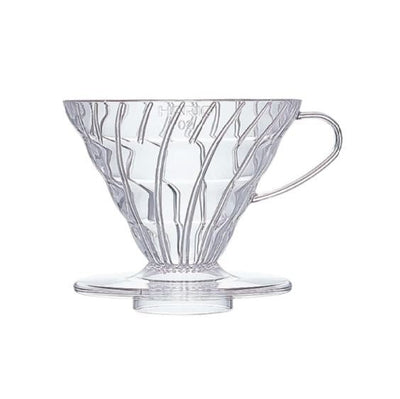 Dripper de Plastique Transparent Hario V60 - Accessoires - EIGHT OUNCE