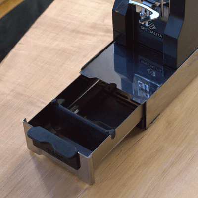 Eureka Mignon knock box à tiroir en acier inoxydable - Accessoires - ESPRESSO MALI