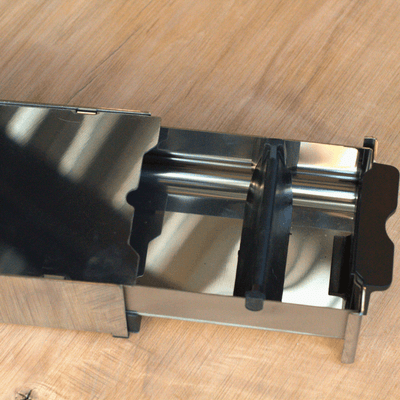 Eureka Mignon knock box à tiroir en acier inoxydable - Accessoires - ESPRESSO MALI