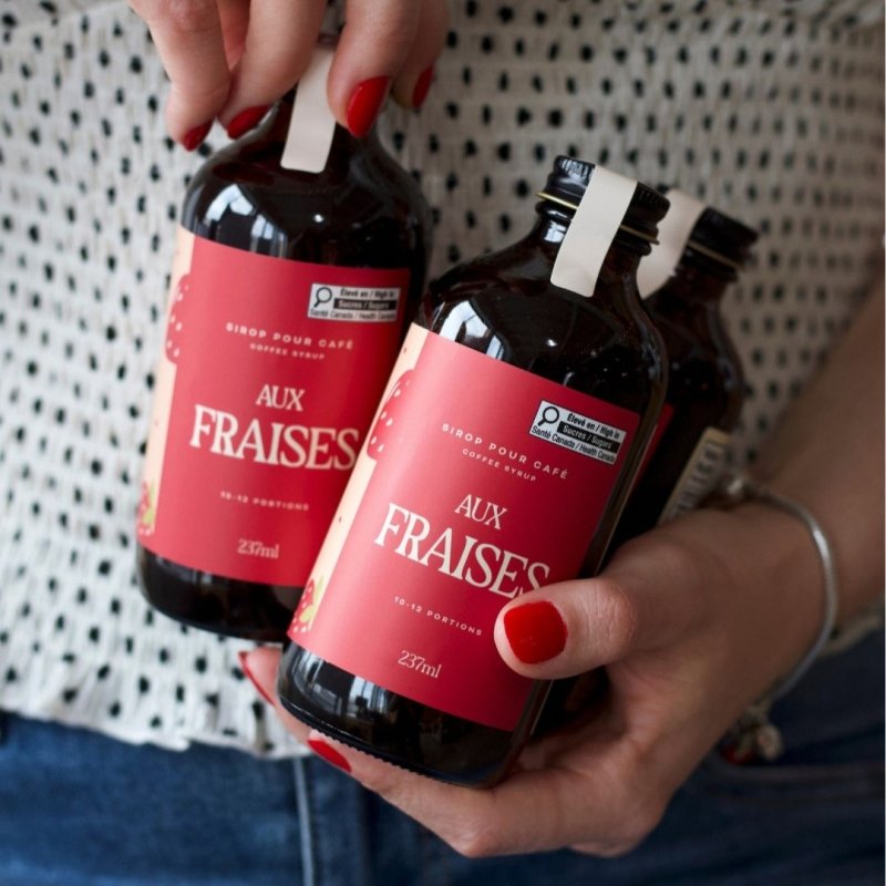Sirop aux Fraises - Accessoires - 3/4 oz Tonic