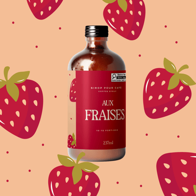 Sirop aux Fraises - Accessoires - 3/4 oz Tonic