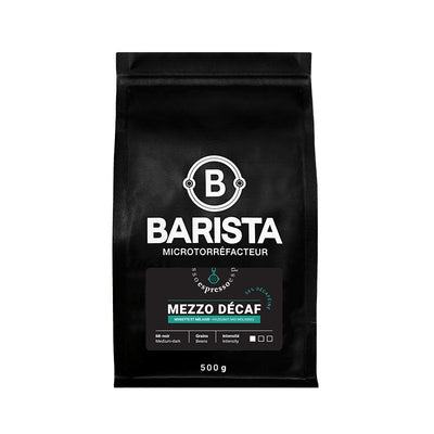 Mezzo décaf (50% décaféiné) - Café espresso - Cafe Barista